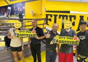 Our DTV visa approved customer