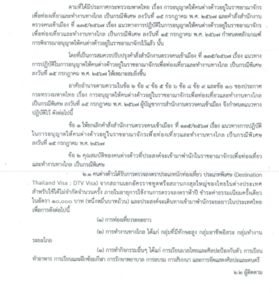 วีซ่า DTV คือ