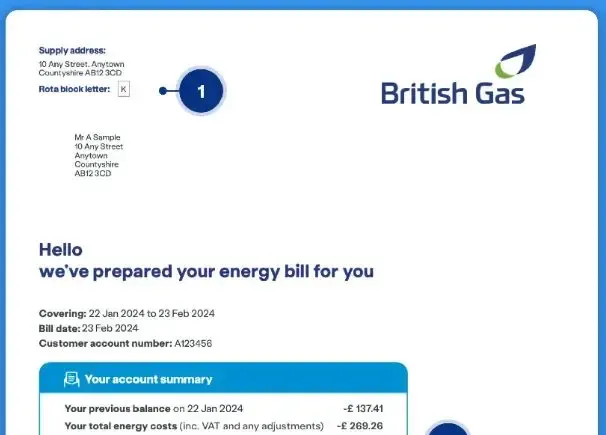 Bill gas