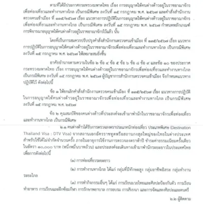 วีซ่า DTV คือ