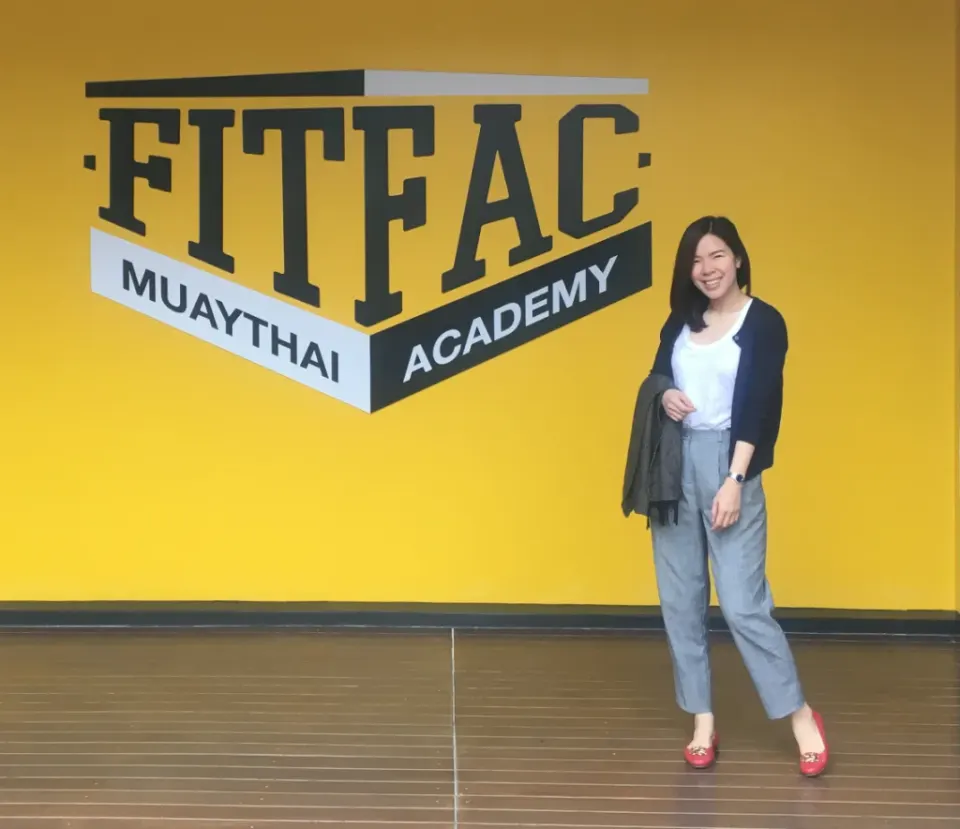 พีช เจ้าของ FITFAC Muay Thai