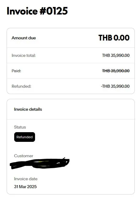 Refund DTV